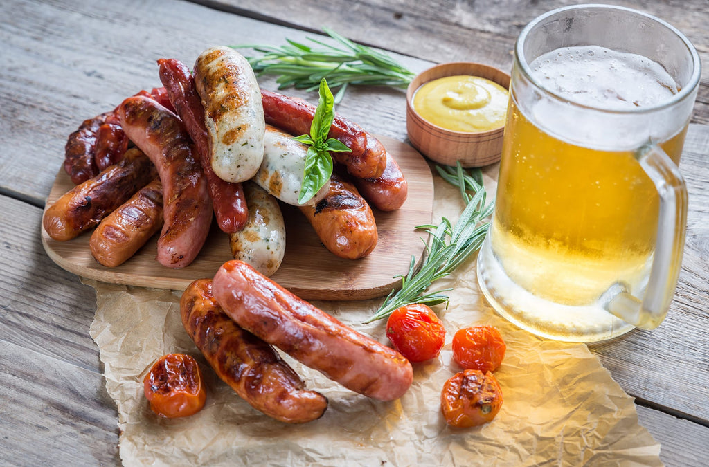 Barbecue, friends and beer - a winning classic